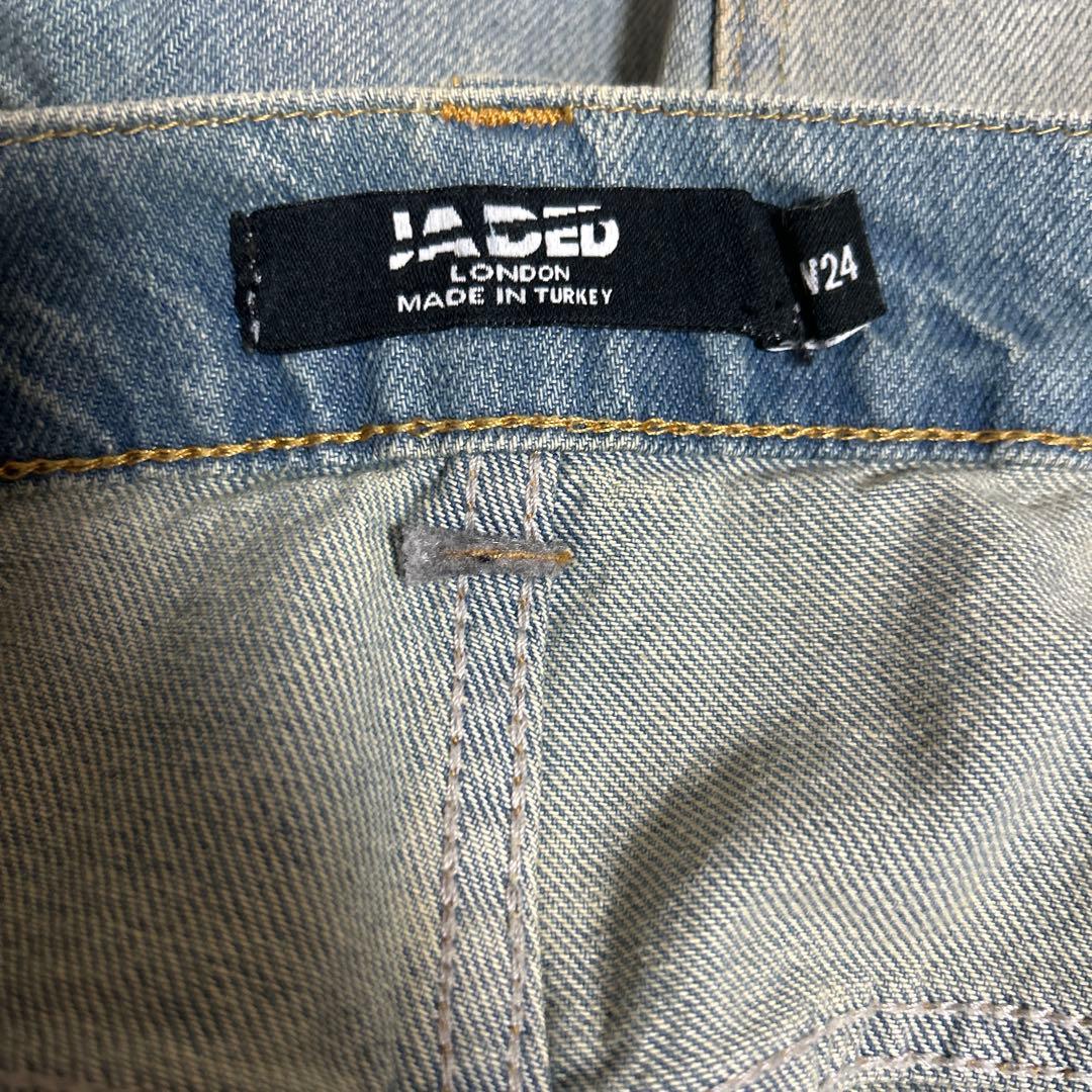 パンツ Jaded London MUD WASH COLOSSUS JEANS W24
