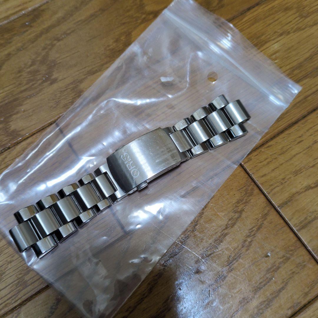 ORISアクイス　 ステンレススチールブレスレット