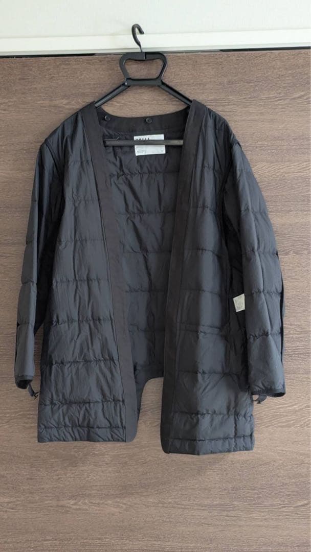 MHL. ダウンライナー付きステンカラーコート