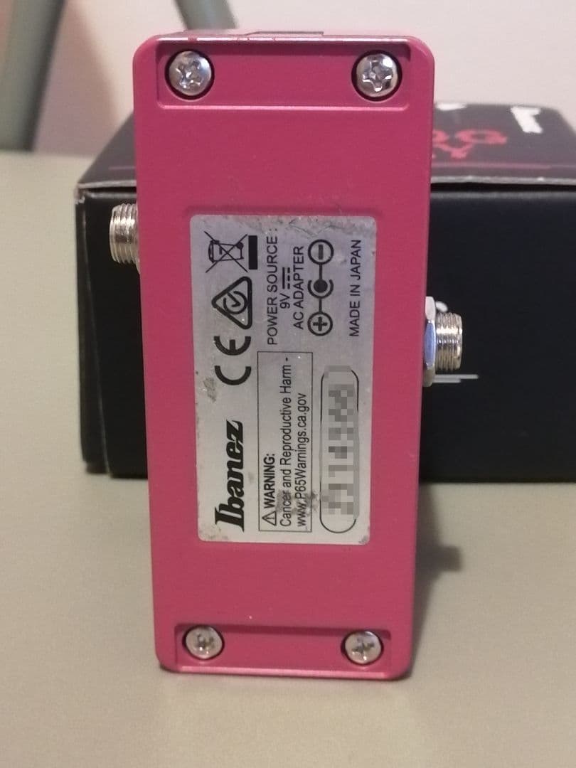 【美品・付属品完備】Ibanez ADMINI ミニサイズ アナログディレイ