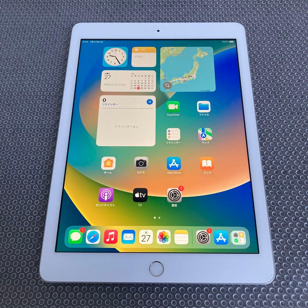 4003 極美品新品級☆電池ほぼ新品☆iPad5第5世代32GB SIMフリー☆