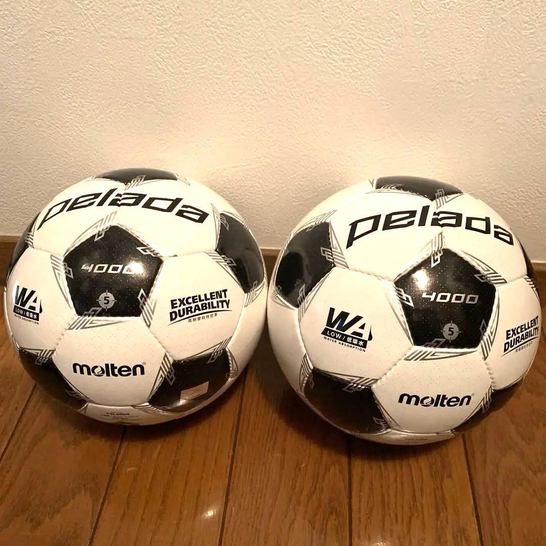 pelada 4000 サッカーボール5号 2個セット