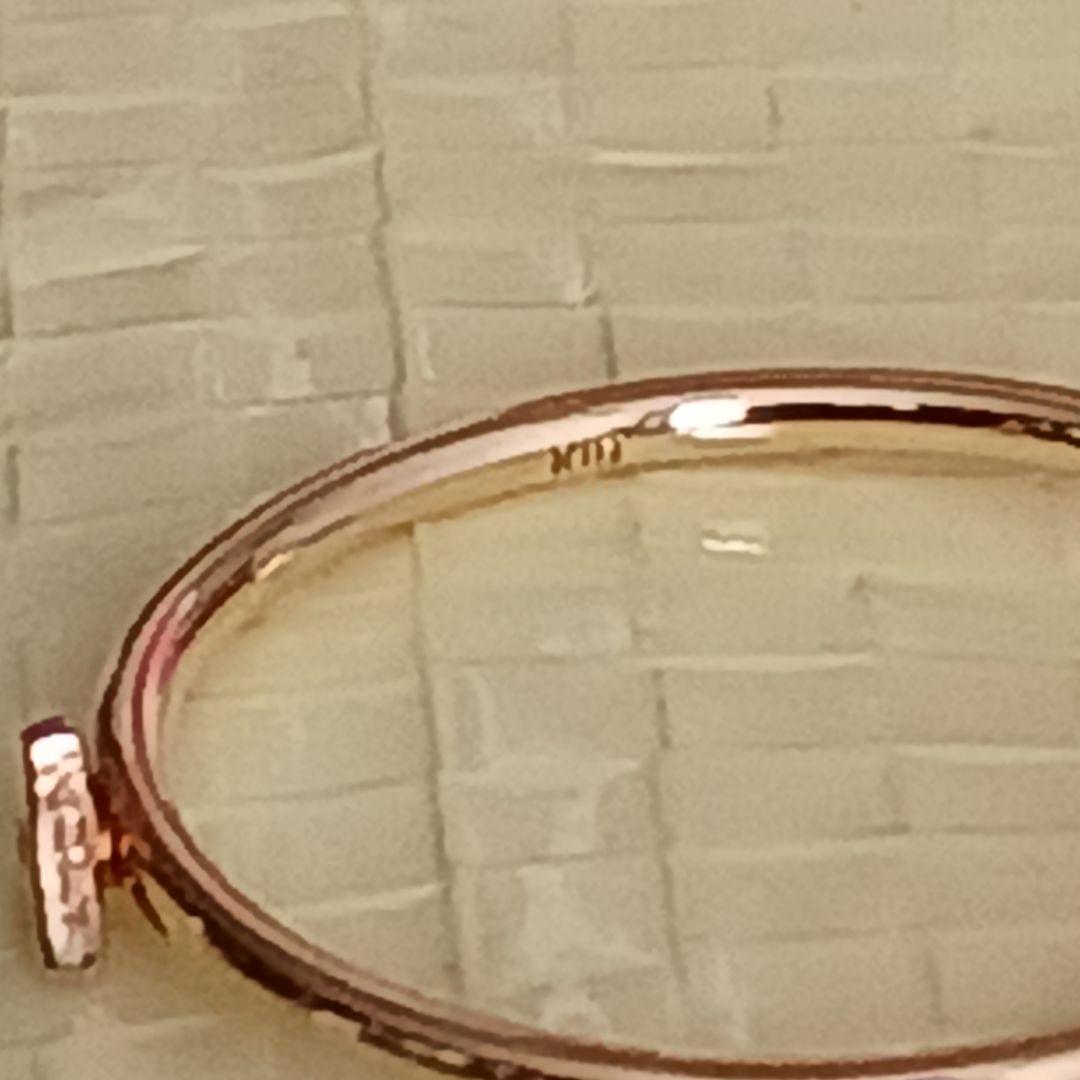 K18かK10レイジースーザン　アルファベットリングＡ 18K訳あり？