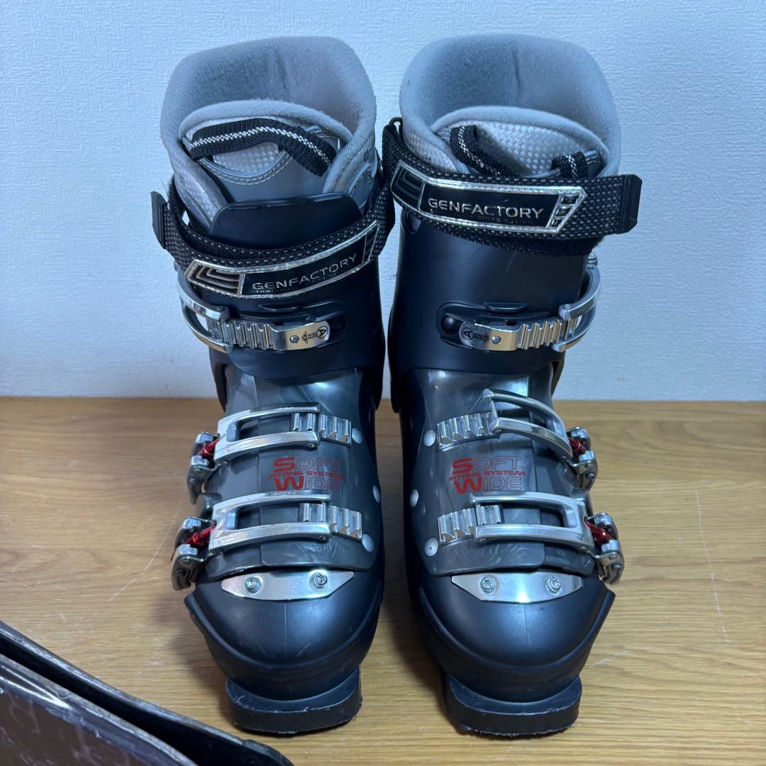 メンズ　ショートスキー　ファンスキーセット　gen 26-26.5cmブーツ付