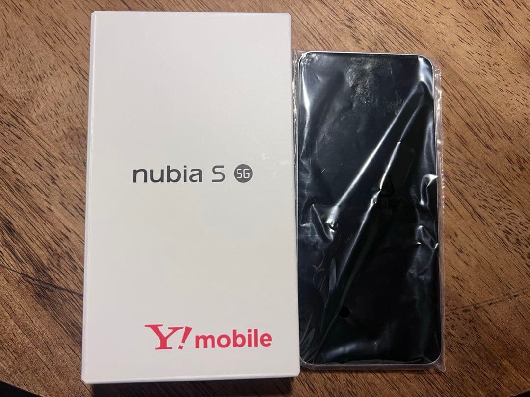 nubia S 5G A403ZT ホワイトY!mobile
