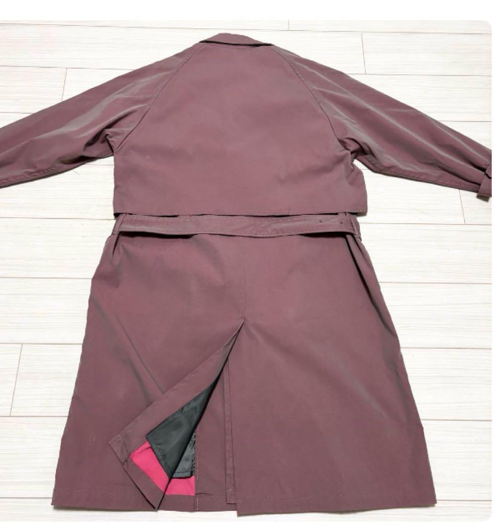 新品未■HAREハレ■フラシデザイン オーバーシルエット ダブル トレンチコート