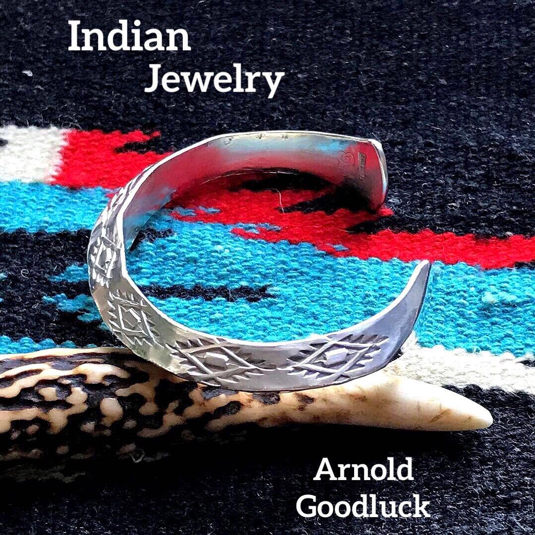 Indian Jewelry アーノルドグッドラック　シルバー　バングル②