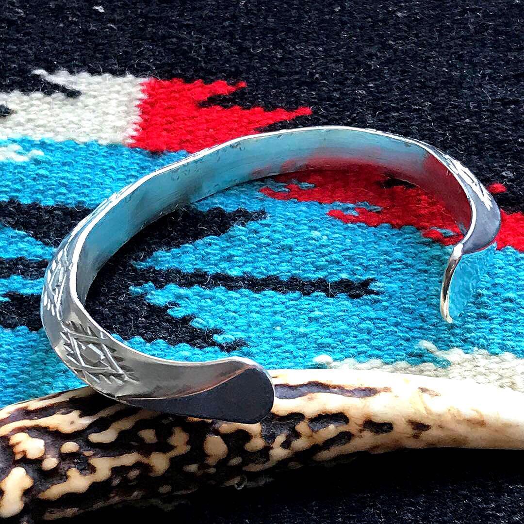 Indian Jewelry アーノルドグッドラック　シルバー　バングル②