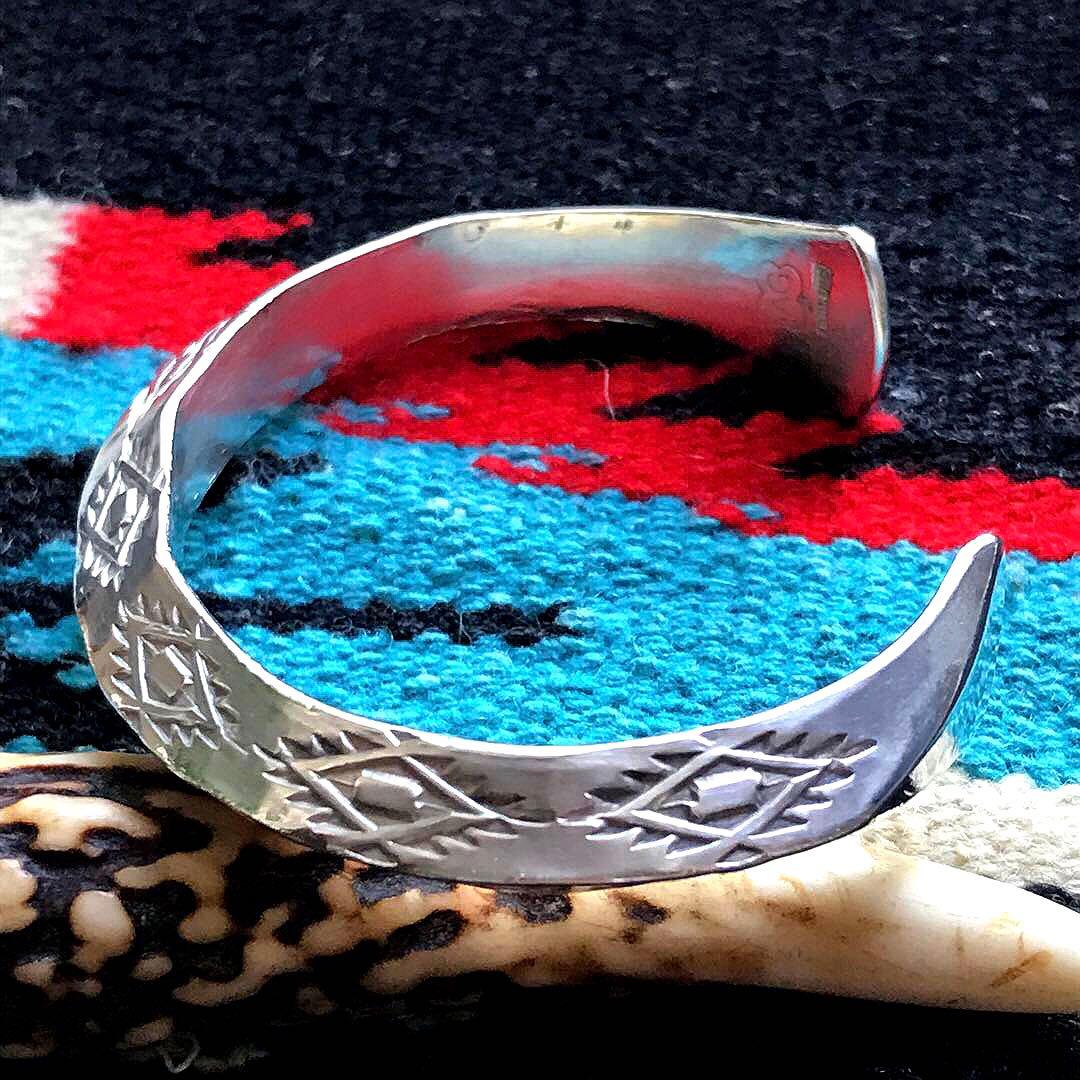 Indian Jewelry アーノルドグッドラック　シルバー　バングル②
