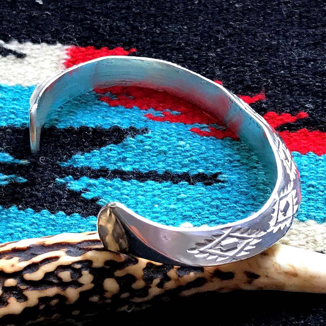 Indian Jewelry アーノルドグッドラック　シルバー　バングル②