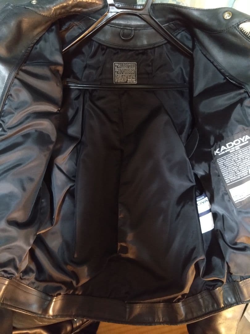 カドヤ シングルライダースジャケット