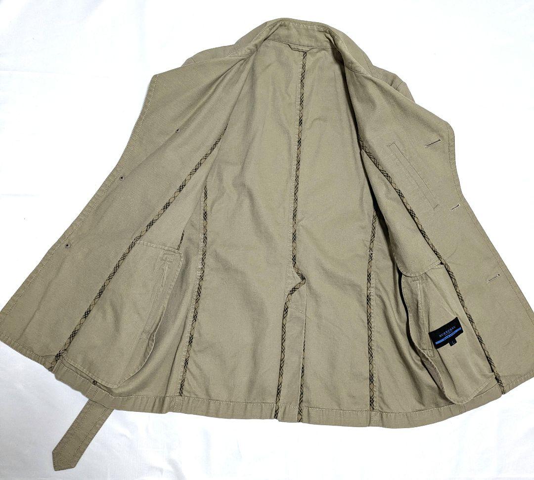 入手困難✨ バーバリーブルーレーベル メンズ トレンチコート 極美品　L