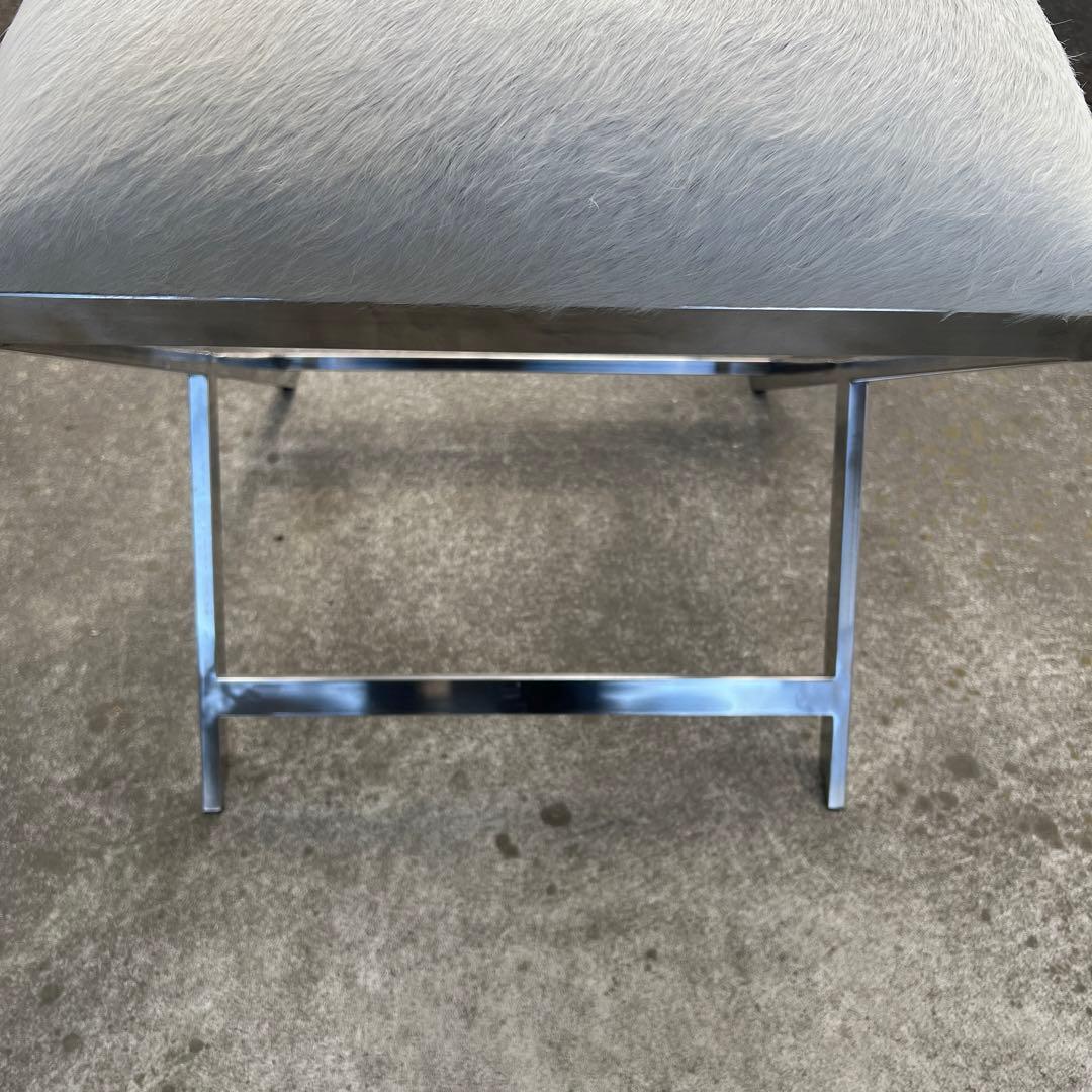 MAISON DE FAMILLE グレナ ハラコ モダン スツール