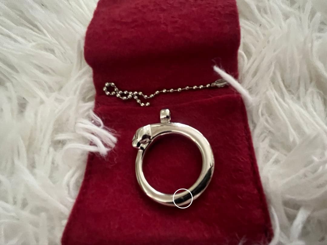 Cartier シルバー キーホルダー