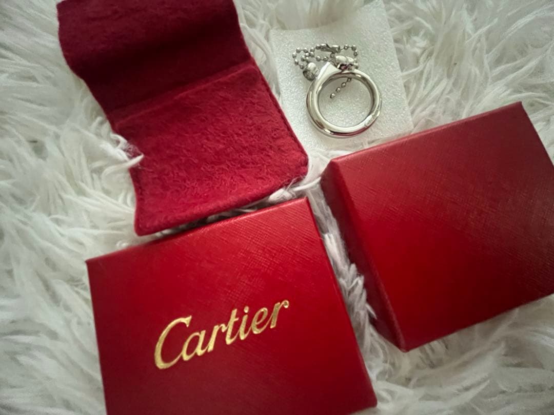Cartier シルバー キーホルダー