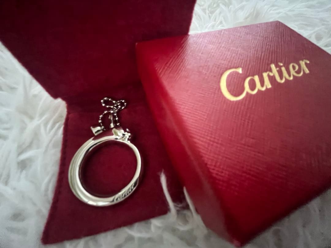 Cartier シルバー キーホルダー