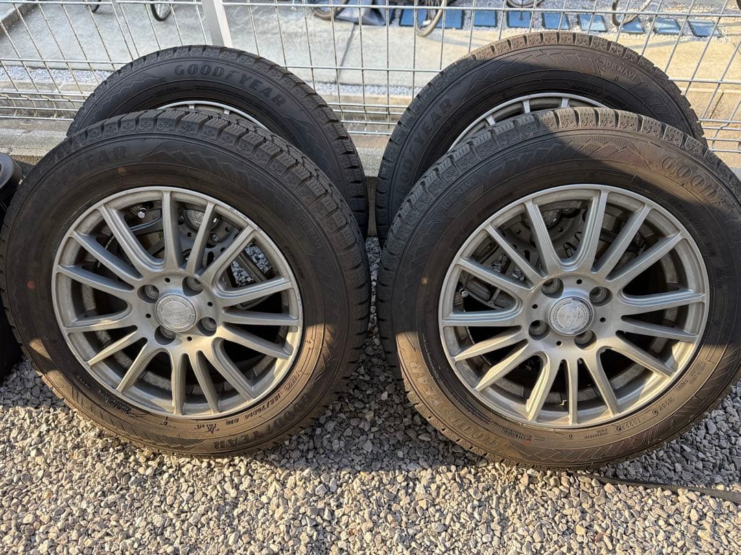 165/70R14 23年製スタッドレス アルミ4本セット