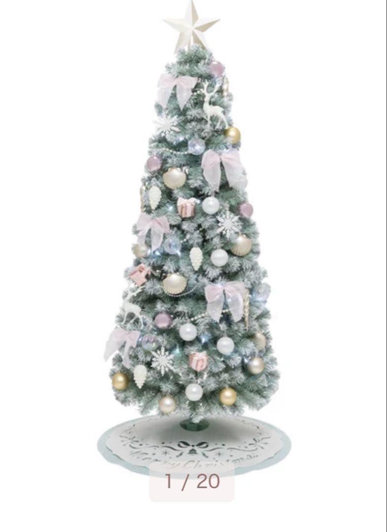 フランフラン クリスマスツリー スターターセット 150cm ライトグリーン