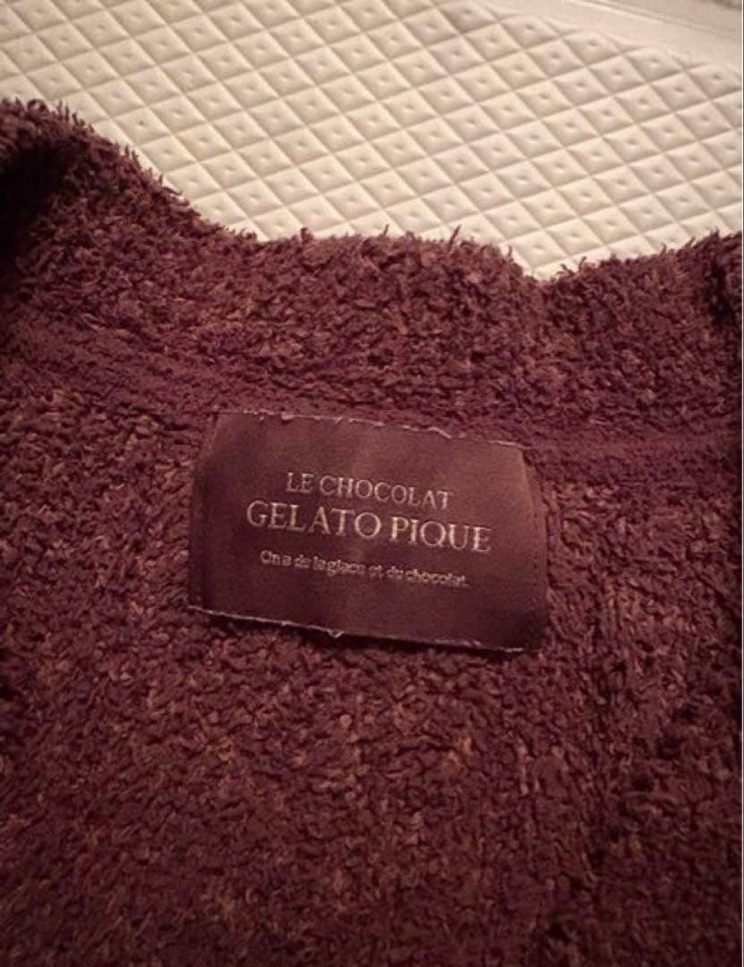 ジェラートピケ ❤︎ ベビモコメランジリブ カーディガン＆パンツ 上下セット