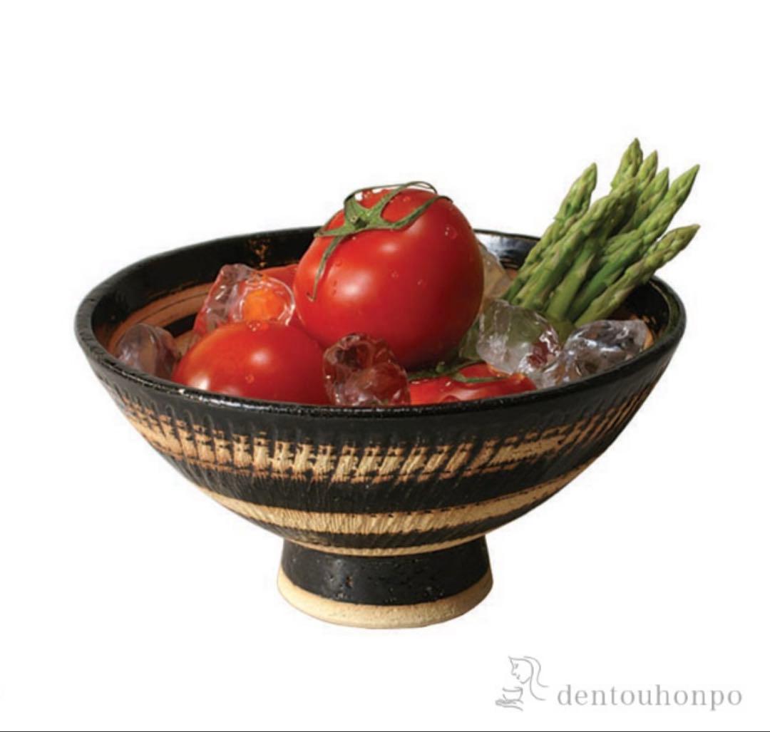 【新品未使用】長谷園 ふっくらさん タジン　鍋黒らく大　レシピ・金網付き