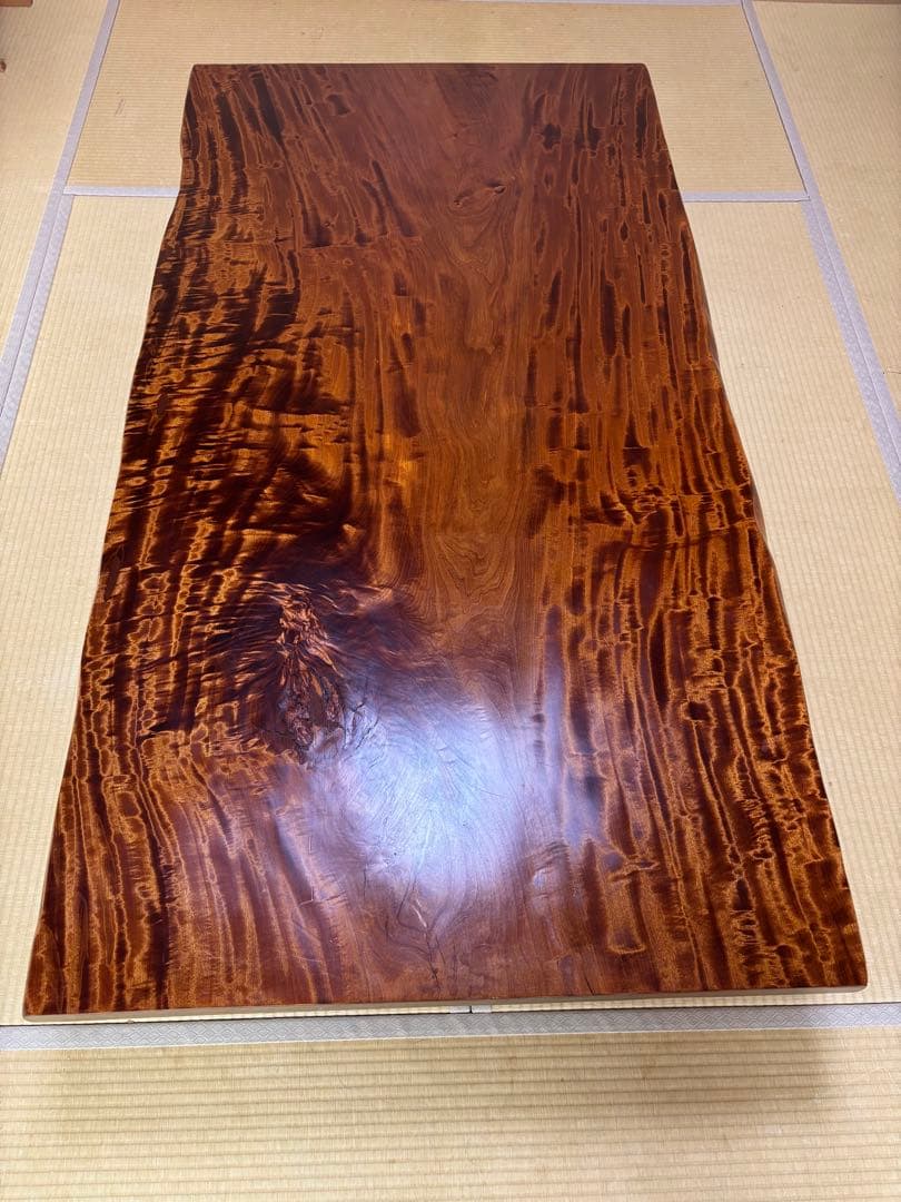 長方形座卓　一枚板テーブル