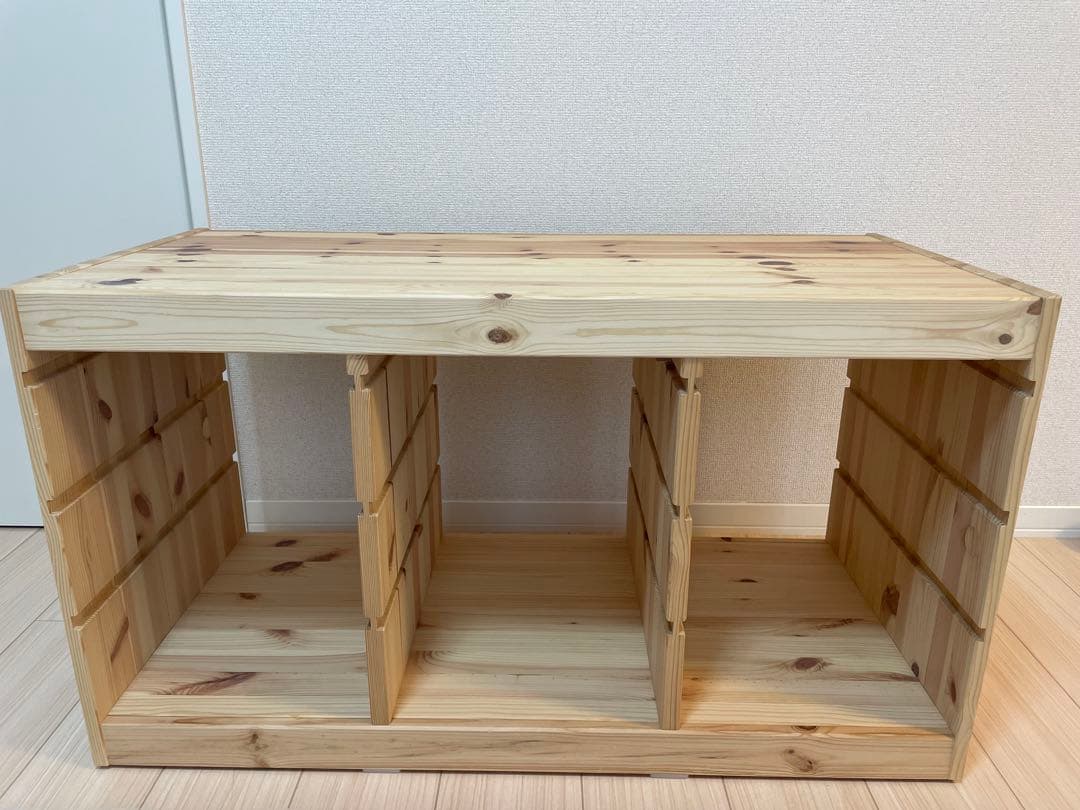 IKEA トロファスト　収納ボックス6個付き