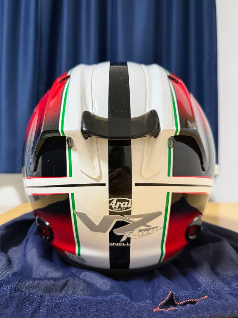 未使用 Arai VZ-RAM WEDGE レッド Sサイズ ジェットヘルメット
