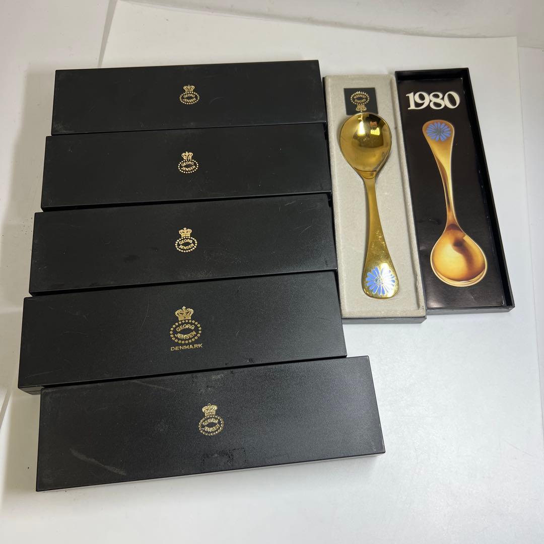 ジョージジェンセンsterling925 スプーン386g東な8-0201☆2F