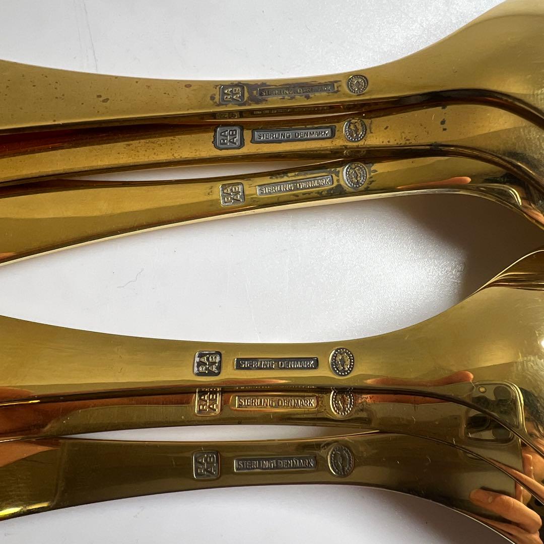 ジョージジェンセンsterling925 スプーン386g東な8-0201☆2F