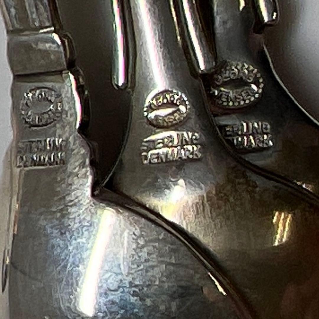 ジョージジェンセンsterling925 スプーン386g東な8-0201☆2F