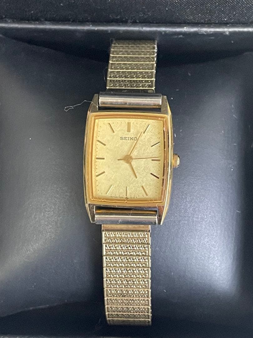 美品　稼働/良品SEIKO セイコー クオーツ 7321-6010 ゴールド