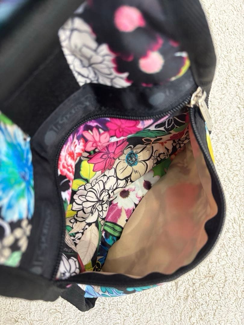 【未使用】LESPORTSAC レスポートサックボタニカル柄 ボストンバック