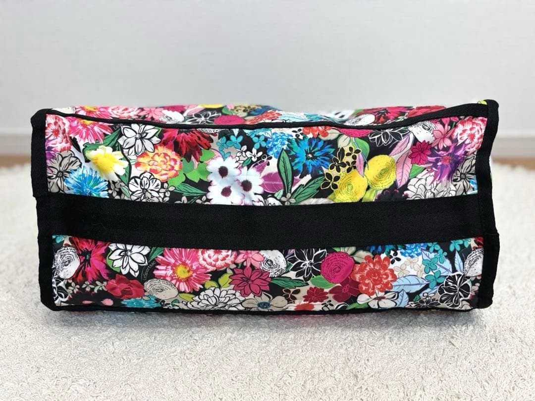 【未使用】LESPORTSAC レスポートサックボタニカル柄 ボストンバック