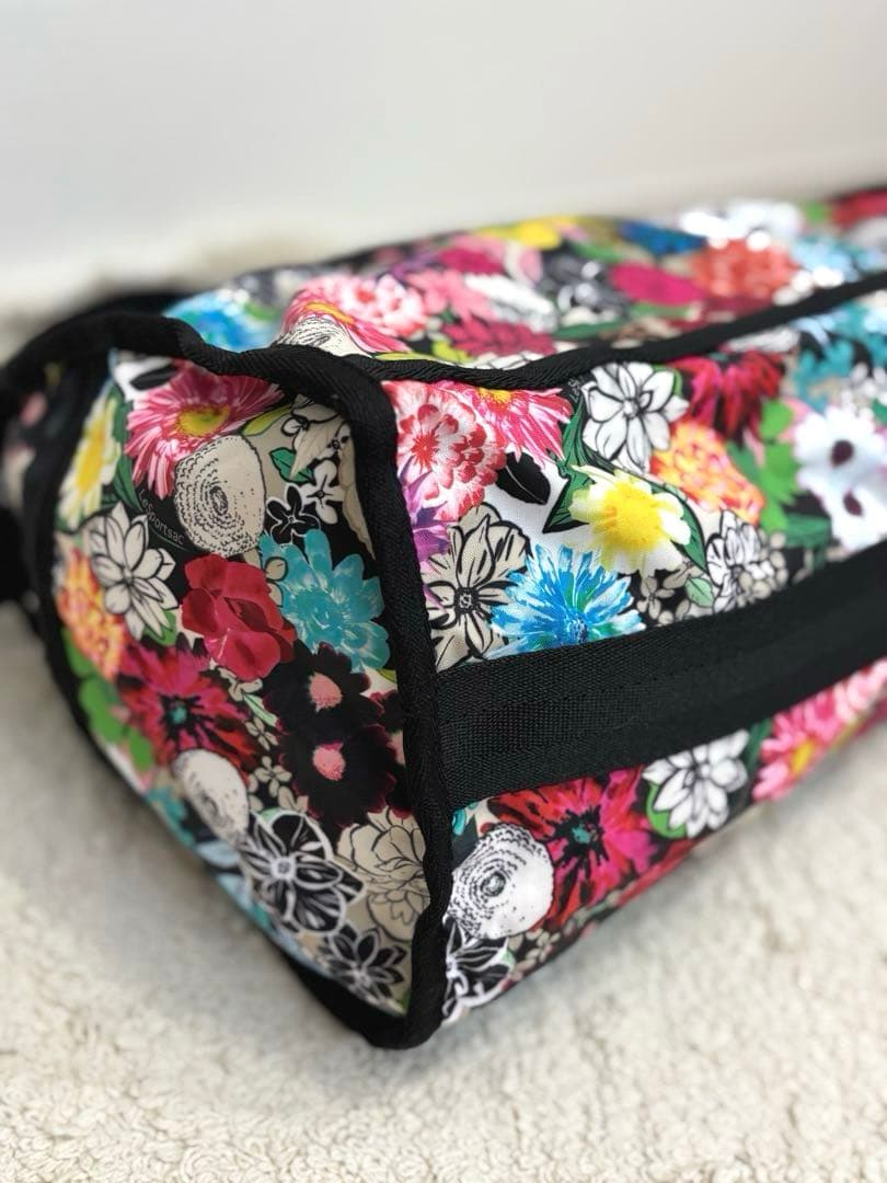 【未使用】LESPORTSAC レスポートサックボタニカル柄 ボストンバック