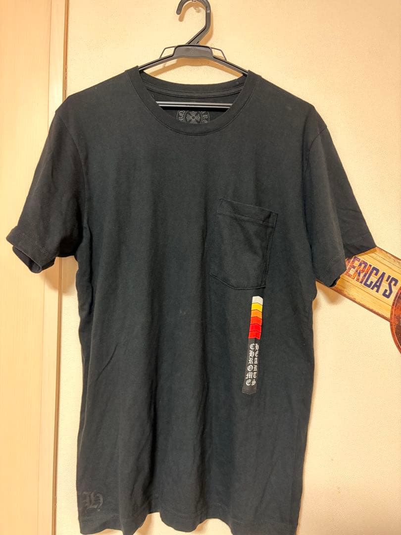 【正規品】レア CHROME HEARTS ブラック Tシャツ Mサイズ