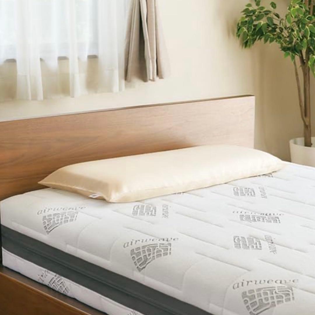 週末特価！エアウィーヴピローケース スリム シルクタッチみな実のまくら カバー