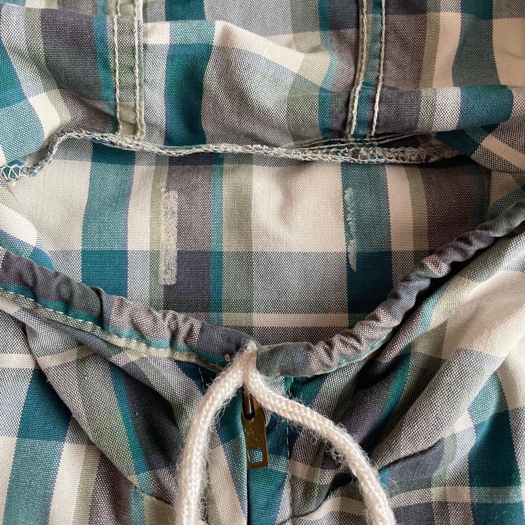 ジャケット・アウター 60s Vintage check cotton anorak parka