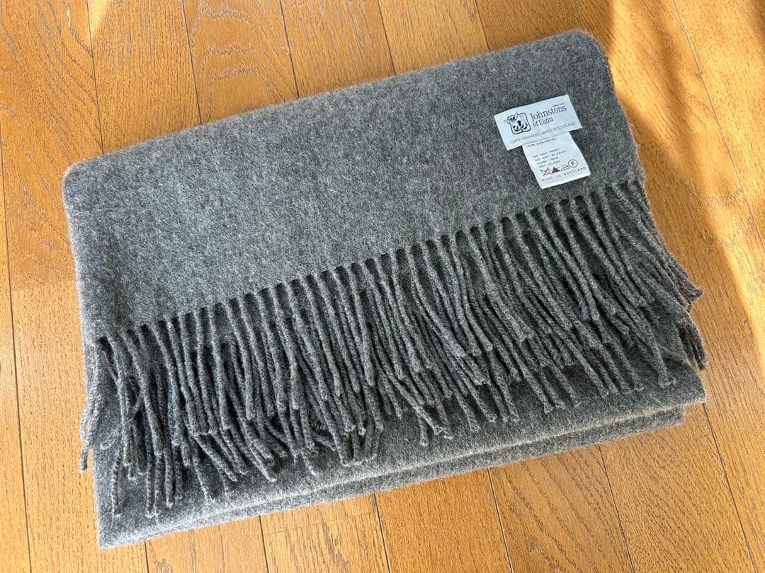 Johnstons of Elgin ジョンストンズ　カシミヤ　大判　正規品