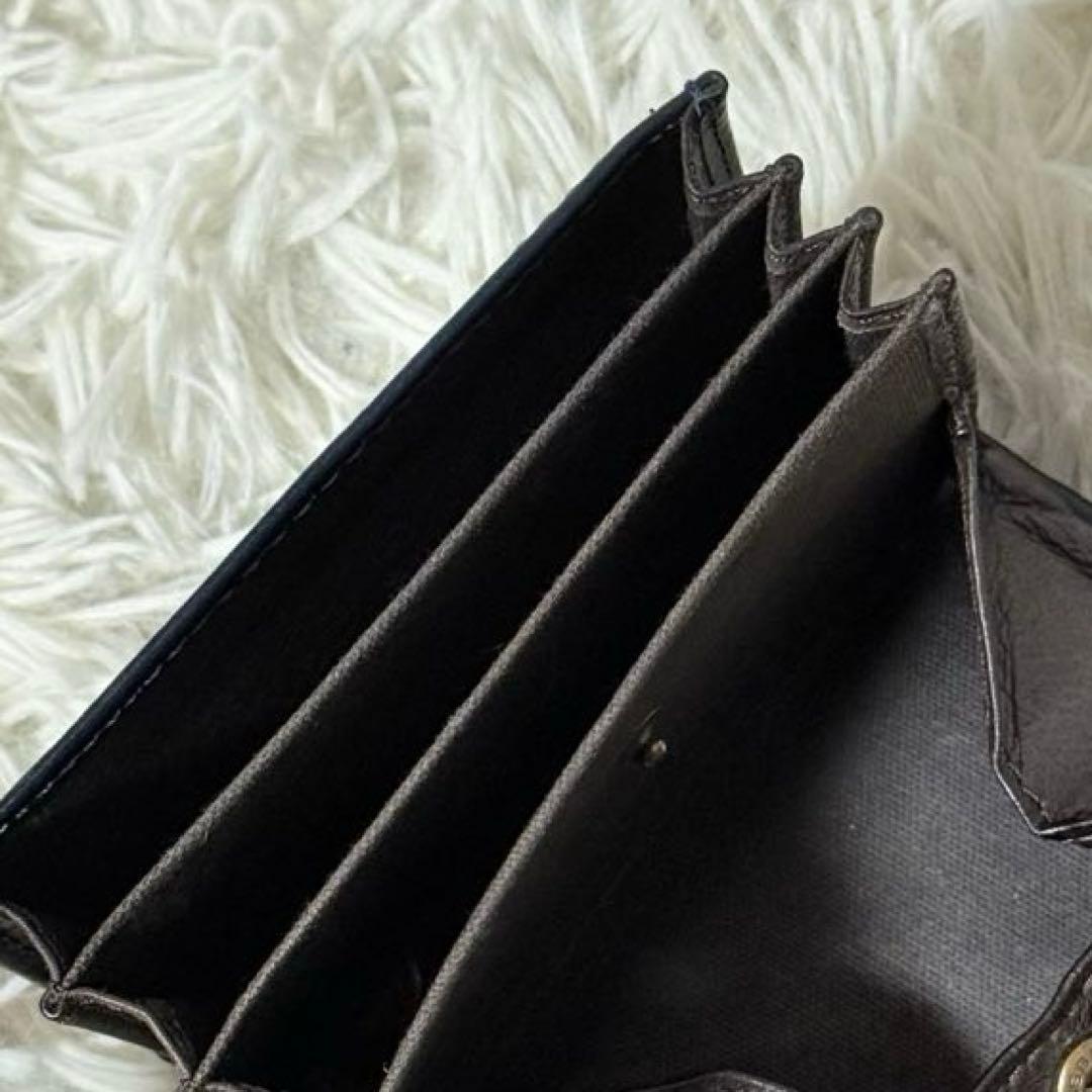 ⭐️未使用級⭐️　m+　エムピウ　ミッレフォッリエ　p25　ネイビー　レザー