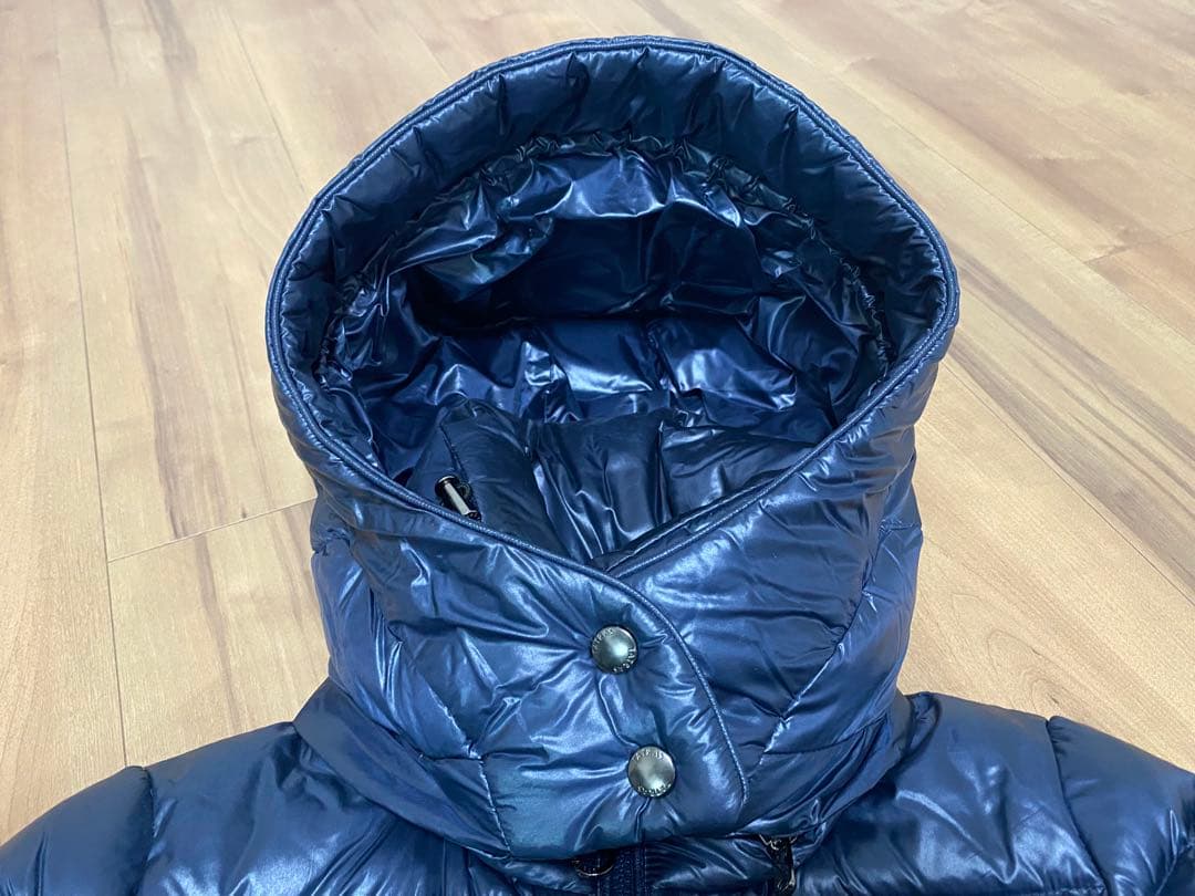 TATRAS BABILA フード付きネイビー ロングダウンジャケット 本物保証