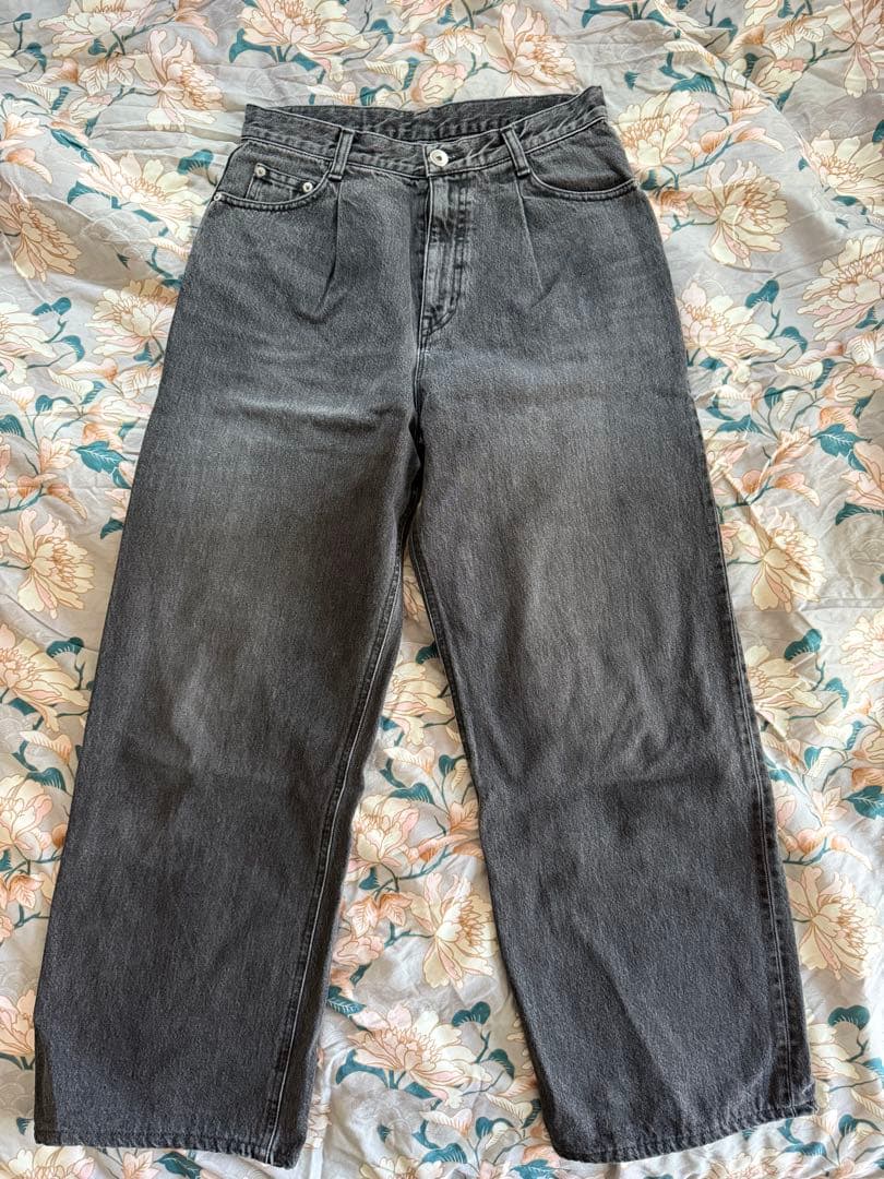年末お値下げ⭐︎EVERYDAY I LIKE グレー デニムパンツ