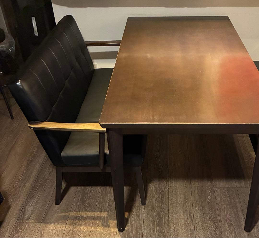 ダイニングテーブルセット　難あり
