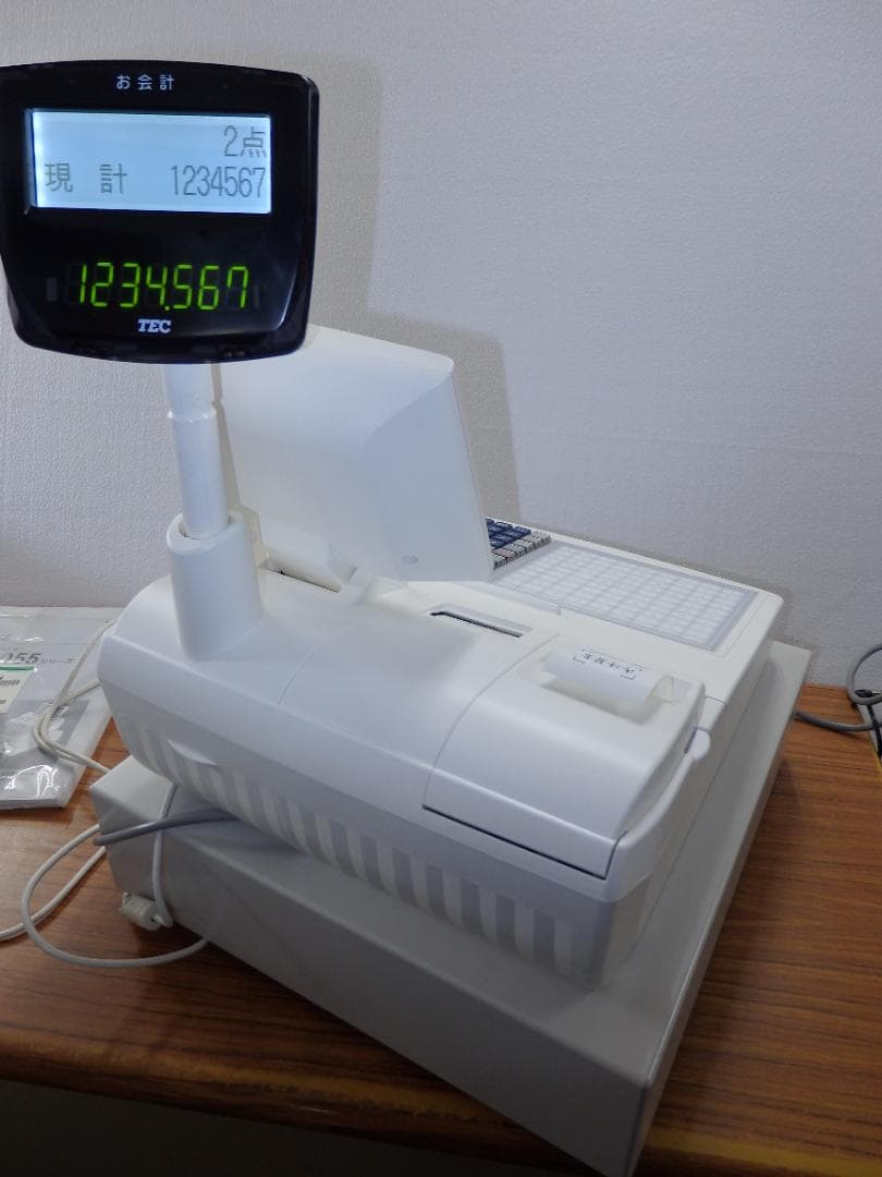 美品 3210 設定無料 FS-2055-V2 レジスター スキャナー付