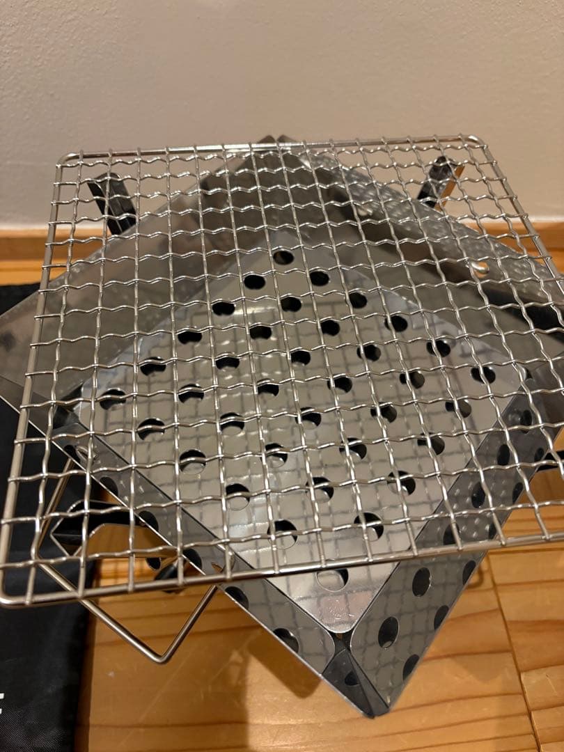 キャンプ用品まとめ売り　ユニフレームファイアグリルソロ・igtソフトコンテナなど