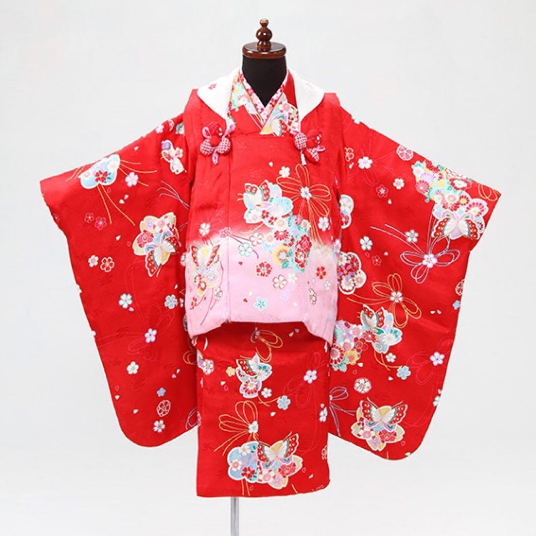 七五三　3歳正絹被布セット