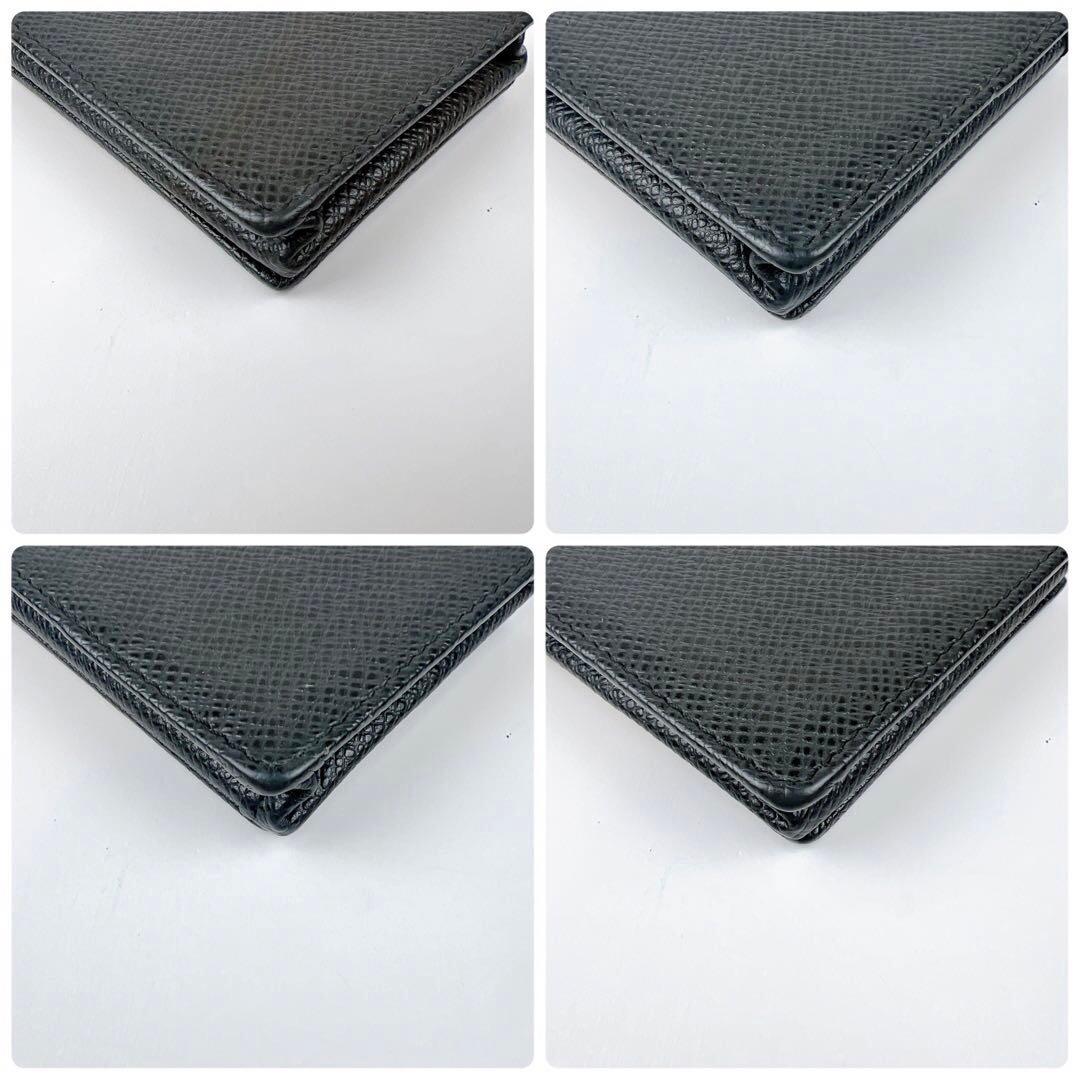 未使用保管品 ルイヴィトン タイガ ポルトモネ ボワット ケース ブラック