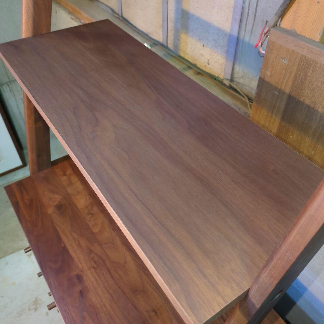 天然木 福岡大川マルヨシ民芸家具 DEEP 片開きシェルフキャビネット 壁面収納