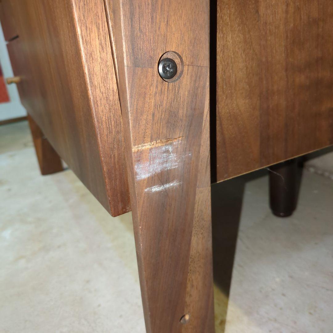 天然木 福岡大川マルヨシ民芸家具 DEEP 片開きシェルフキャビネット 壁面収納