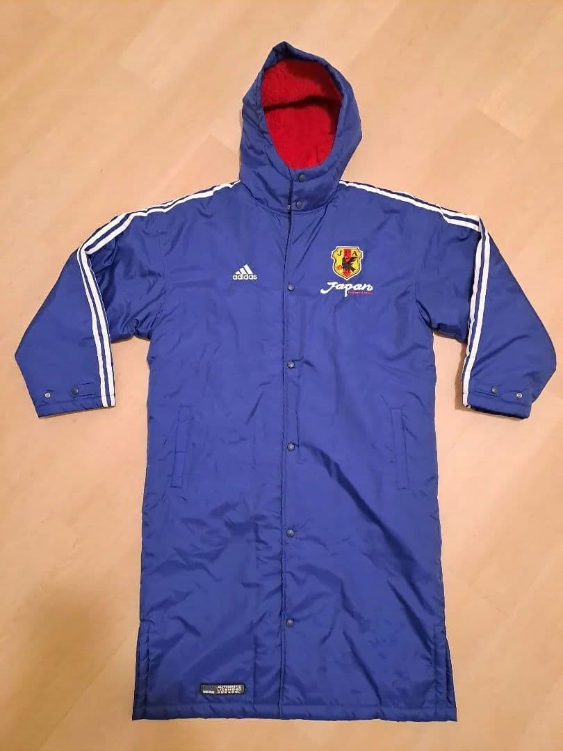 adidas 日本代表 ベンチコート 裏毛防寒コート