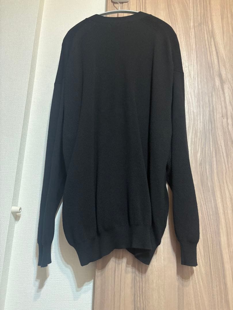 グラフペーパーHigh Density Cardigan / Black